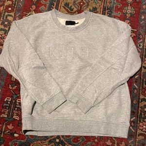 Kith women’s crew neck sweatshirt box fit very soft size small/ medium